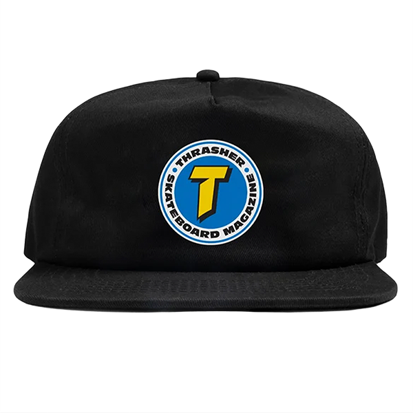 THRASHER NUMBER 1 REDUX HAT ADJ-BLACK