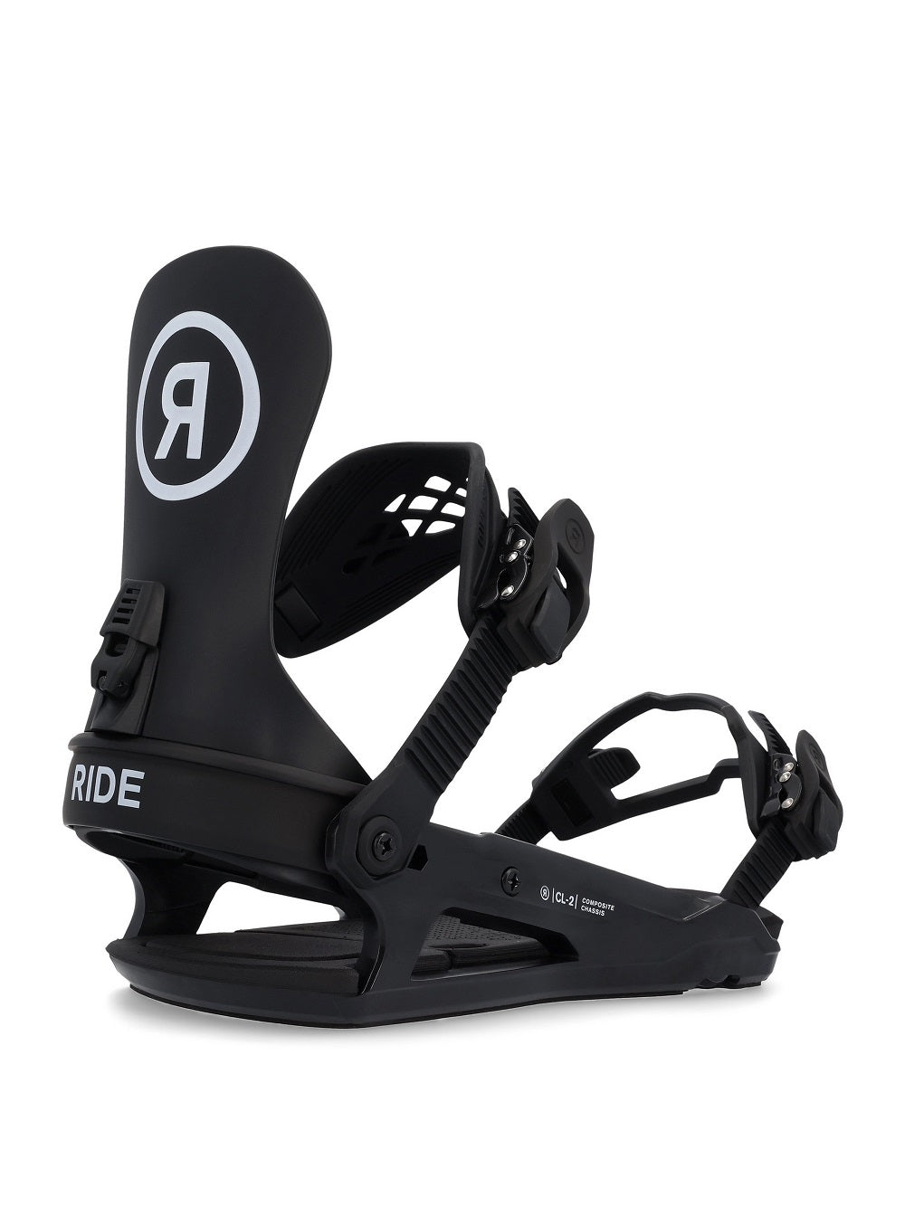 Ride CL2 Snowboard Bindings 2025 Womens Black Medium