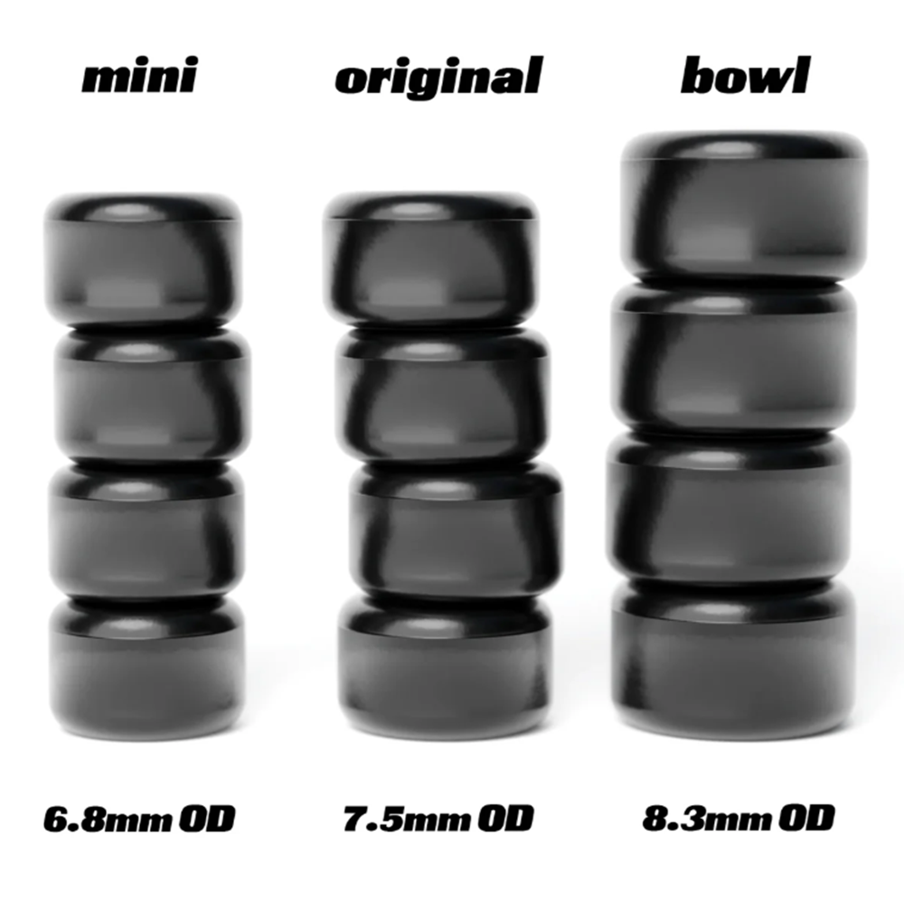 Delidecks Pro Fingerboard Wheels Mint 6.8mm Mini 95a