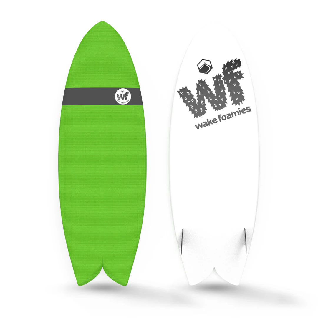 Liquid ForceWake Foamie Fish Surf Green 4'8"