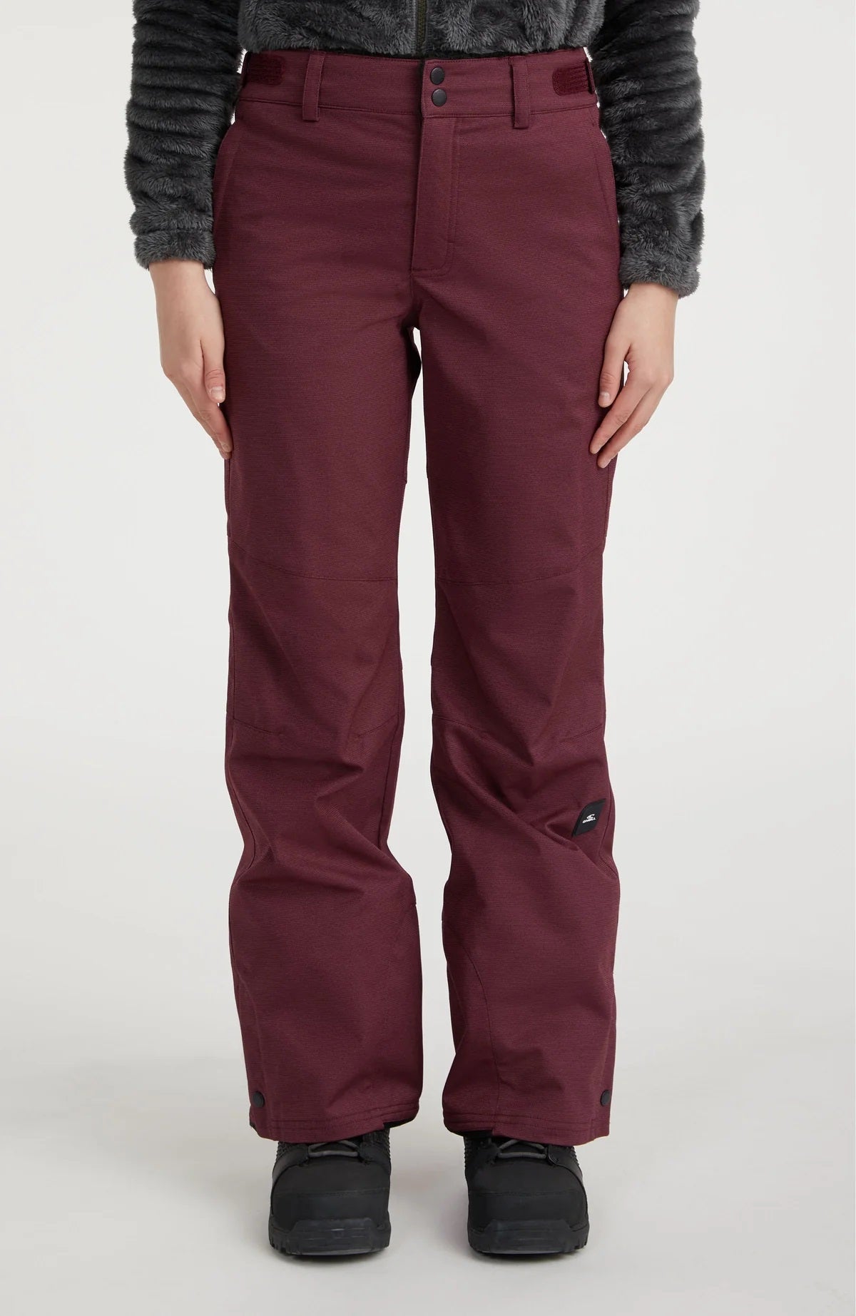 Oneill Star Melange Snow Pants Womens Wine M