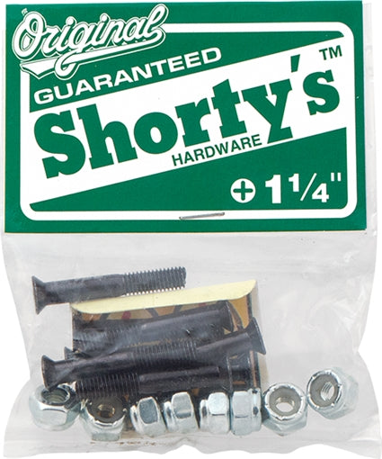 SHORTYS 1-1/4"  SINGLE SET PHILLIPS SKATE HARDWARE