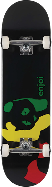 ENJOI RASTA PANDA SKATEBOARD COMPLETE 8.5