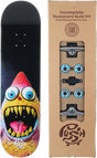 PUSH SHARKY BIG (IN SKATEBOARD COMPLETE) 8.0 BLACK