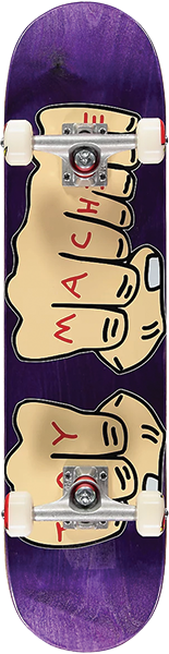 TOY MACHINE FISTS SKATEBOARD COMPLETE 7.75 ASST