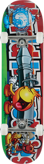 WORLD INDUSTRIES BAZOOKA SKATEBOARD COMPLETE-8.0