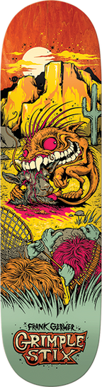 ANTI HERO GERWER GRIMPLE STIX GRYPTIDS SKATEBOARD DECK-8.25