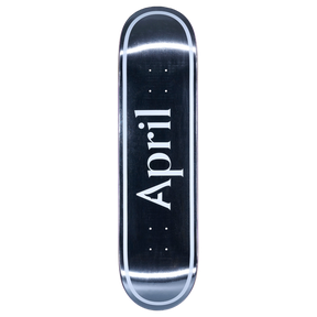 APRIL OG LOGO FOIL SKATEBOARD DECK-8.38