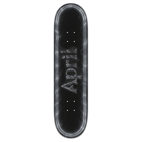 APRIL OG LOGO NIGHT SKATEBOARD DECK-8.0