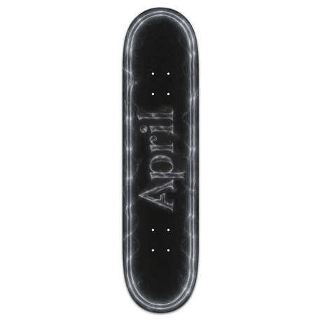 APRIL OG LOGO NIGHT SKATEBOARD DECK-8.5