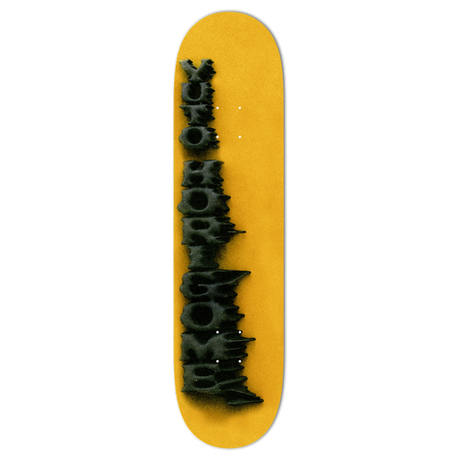 APRIL HORIGOME STAMP SKATEBOARD DECK-8.0 ORANGE
