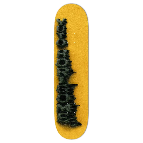 APRIL HORIGOME STAMP SKATEBOARD DECK-8.25 ORANGE