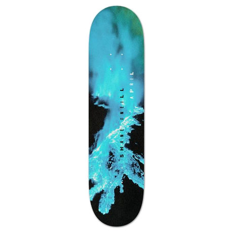 APRIL ONEILL BLUE FLOW SKATEBOARD DECK-8.5