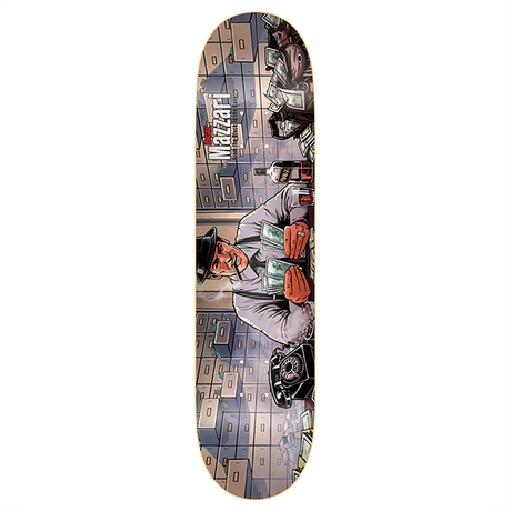 DGK MAZZARI BLOCK TO THE BANK SKATEBOARD DECK-8.06