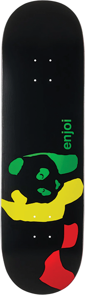 ENJOI RASTA PANDA SKATEBOARD DECK 9.0 R7