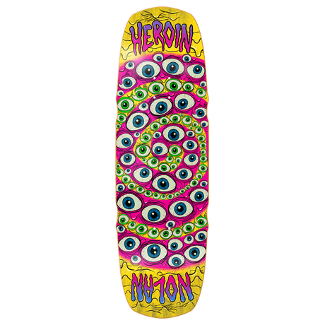 HEROIN HOUGHTON SPIRALIZE SKATEBOARD DECK-9.5