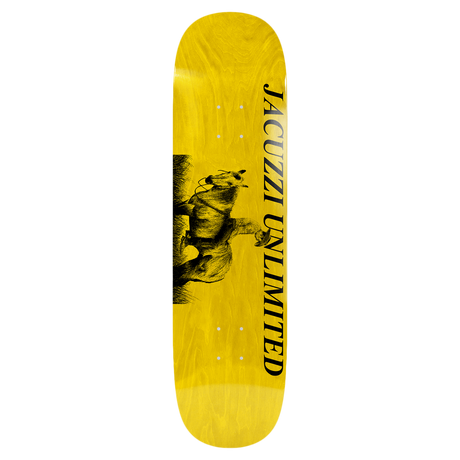 JACUZZI JET SKI COWBOY SHOVEL NOSE SKATEBOARD DECK-9.0 YELLOW
