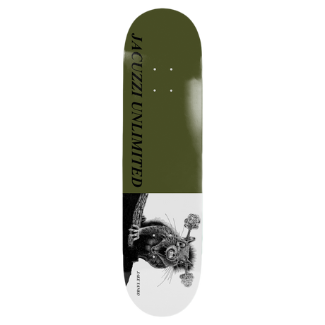 JACUZZI YANKO RABID SKATEBOARD DECK-8.75 GREEN EX7
