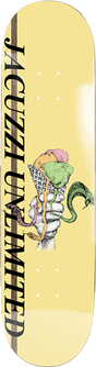 JACUZZI YANKO VENOM TREAT SKATEBOARD DECK-8.75 CREAM EX7