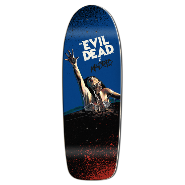 MADRID EVIL DEAD GRABBER 45TH LTD SKATEBOARD DECK-10x30.0