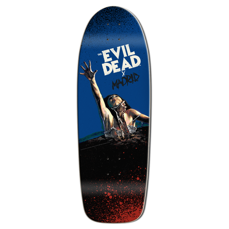 MADRID EVIL DEAD GRABBER 45TH LTD SKATEBOARD DECK-10x30.0