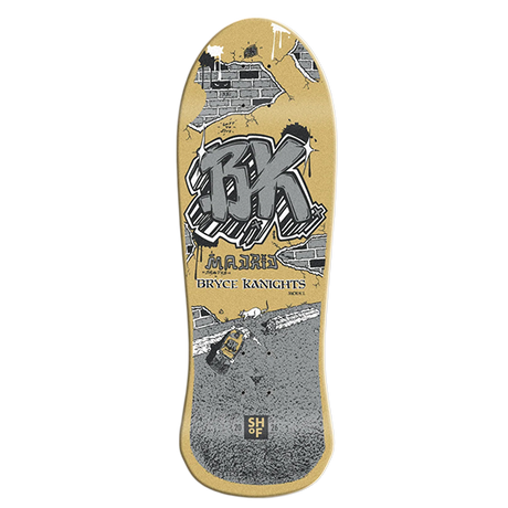 MADRID KANIGHTS SHOF 2026 50TH SKATEBOARD DECK-10X30 GOLD LTD