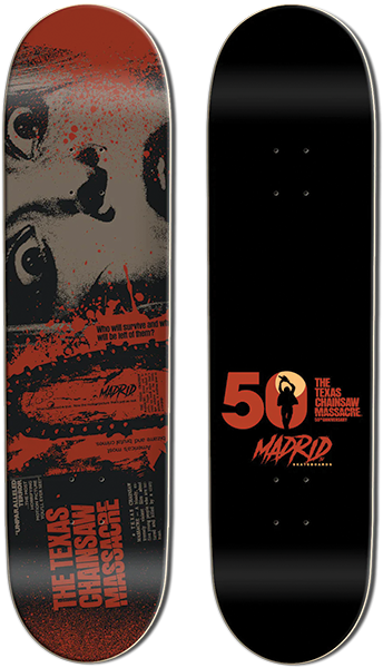 MADRID TCM HARDESTY/STREET SKATEBOARD DECK-8.5X32.5