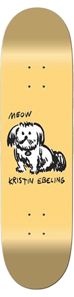 MEOW EBELING MAGOO SKATEBOARD DECK-8.0