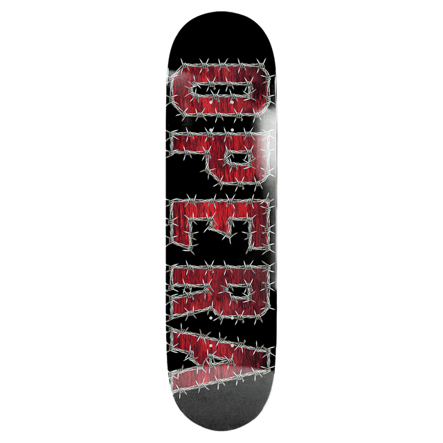 OPERA WIRE SKATEBOARD DECK-8.5 BLK/RED EX7