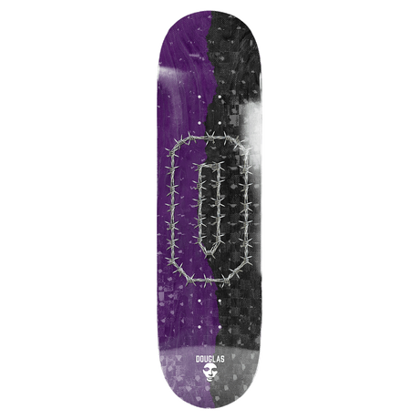 OPERA DOUGLAS VICTORIAN SKATEBOARD DECK-8.5 NAT/RED EX7