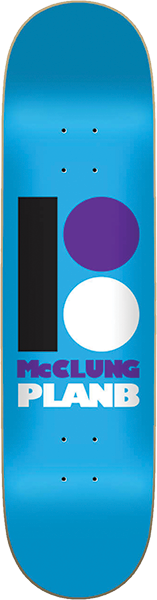 PLAB B MCCLUNG ORIGINAL SKATEBOARD DECK-8.12