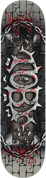 REAL RYAN PRO OVAL FULL SE SKATEBOARD DECK-8.06 SILVER