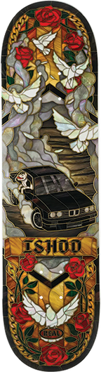 REAL WAIR CATHEDRAL II SKATEBOARD DECK 8.25 TT