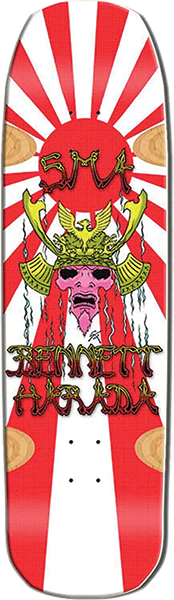SMA HARADA TIGER SAMURAI SKATEBOARD DECK-9X33 SMART TECH