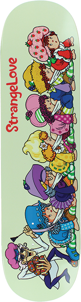 STRANGELOVE FRUITCAKE CATERPILLAR SKATEBOARD SKATEBOARD DECK 8.0