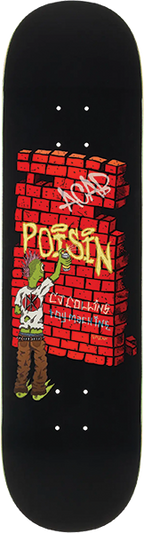 TOY MACHINE COLLINS TAGGER SKATEBOARD DECK 8.25