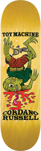 TOY MACHINE RUSSELL CRASH SKATEBOARD DECK 8.5