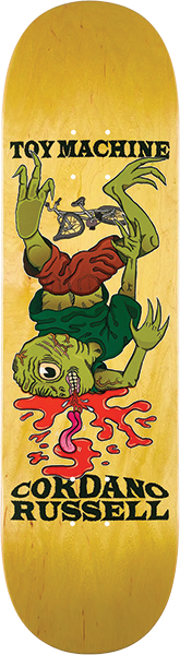 TOY MACHINE RUSSELL CRASH SKATEBOARD DECK 8.5