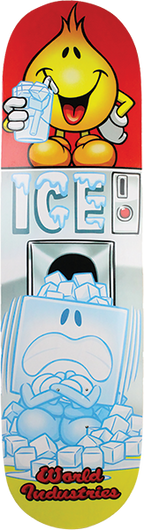 WORLD INDUSTRIES ICE CUBE WILLY SKATEBOARD DECK-8.25