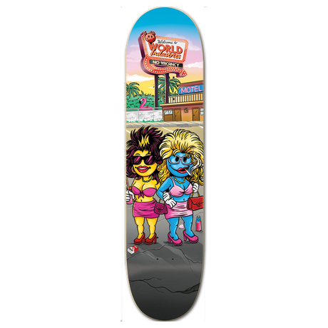 WORLD INDUSTRIES LOT LIZARDS SKATEBOARD DECK-8.25 w/grip