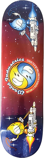 WORLD INDUSTRIES NEW BATTLE SKATEBOARD DECK-7.75 w/ grip