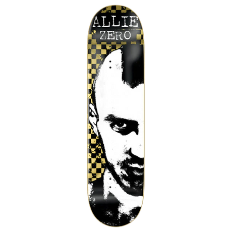 ZERO ALLIE TAXI DRIVER 30YR SKATEBOARD DECK-8.5 GOLD FOIL