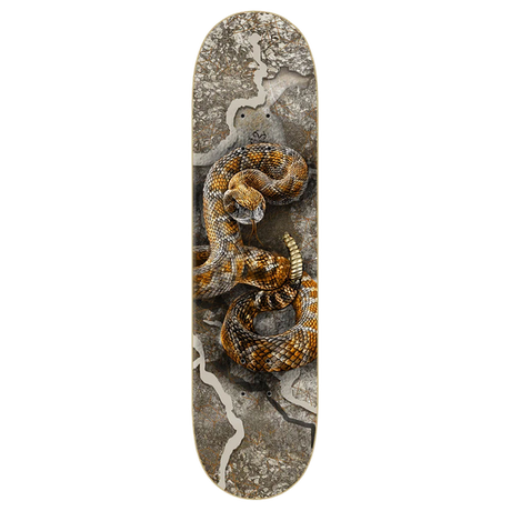 ZERO BURLEIGH REALTREE RATTLESNAKE SKATEBOARD DECK-8.5 CAMO