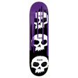 ZERO MARGERA 3 SKULL BLOOD SKATEBOARD DECK-8.5 PURPLE