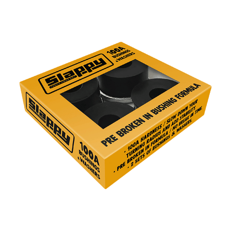 SLAPPY STANDARD BUSHINGS/WASHERS 100A BLACK 2PR
