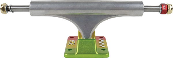 ACE AF1 33 8.0 ITAL ANODIZED POL RASTA TRUCKS SET