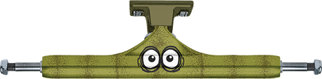 SLAPPY ST1 CL.HOLLOW 9.5 HEROIN PICKLE GREEN TRUCKS SET