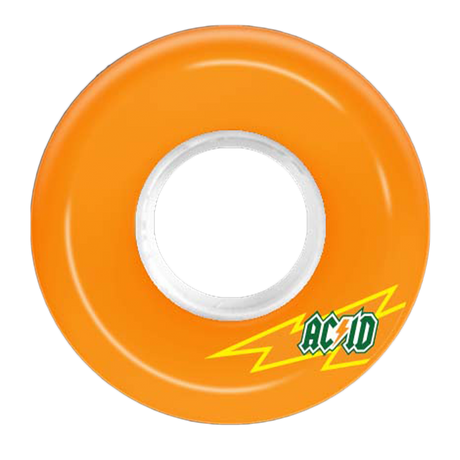ACID FUNNER SKATERAID 54MM 86A ORANGE WHEELS SET