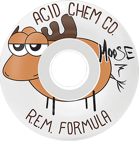 ACID REM MOOSE SR 55MM 99A WHT WHEELS SET
