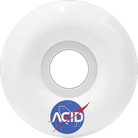 ACID TYPE A SPACE 52MM 101A WHITE WHEELS SET